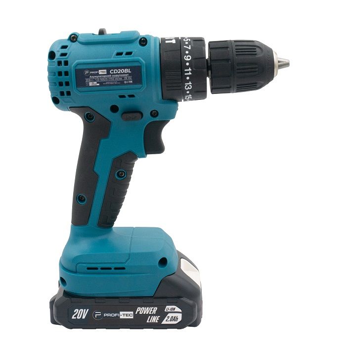 Шурупокрут акумуляторний PROFI-TEC PCD3520BL POWERLine