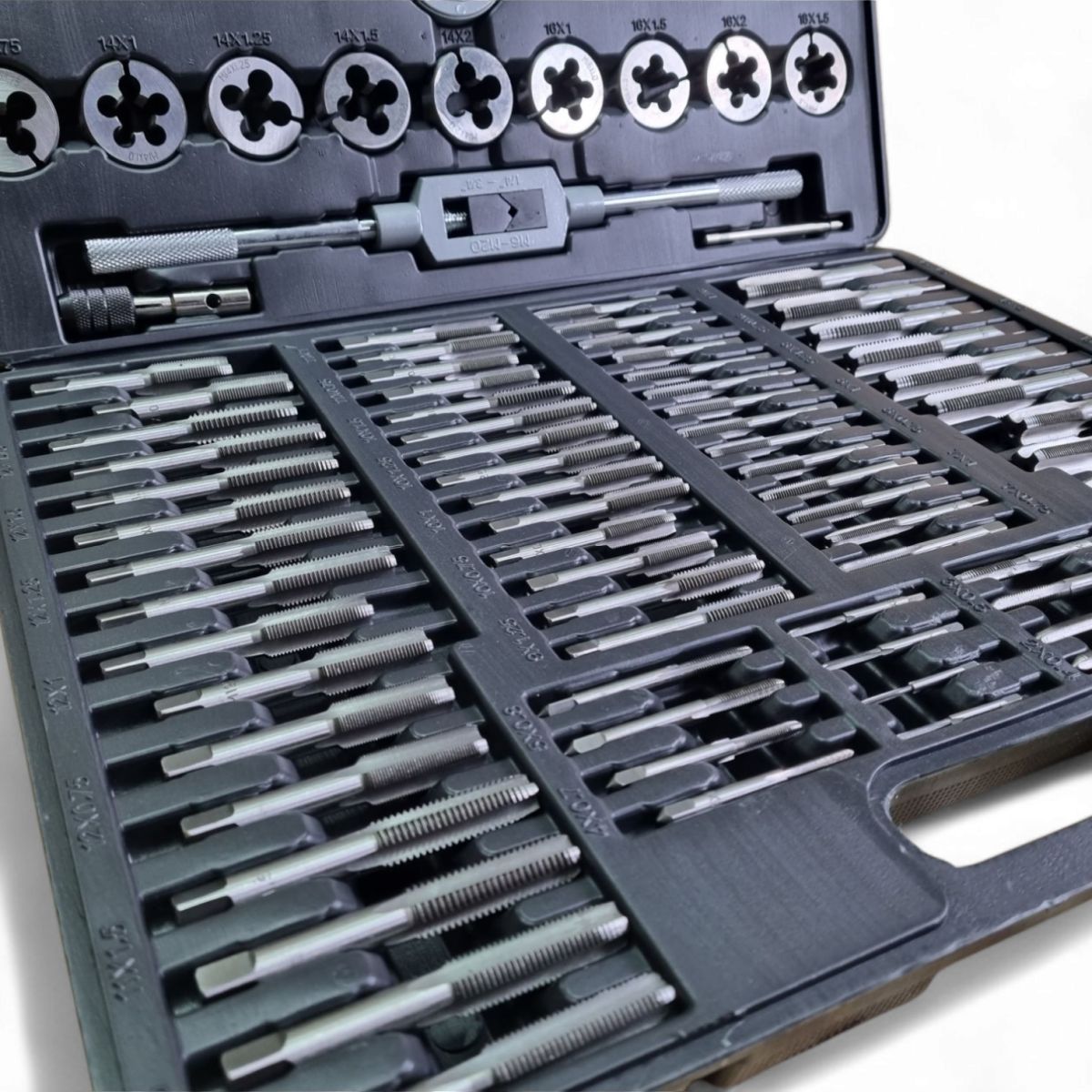 Плашки и метчики, набор метчиков и плашек 110шт RockForce, FORSAGE
