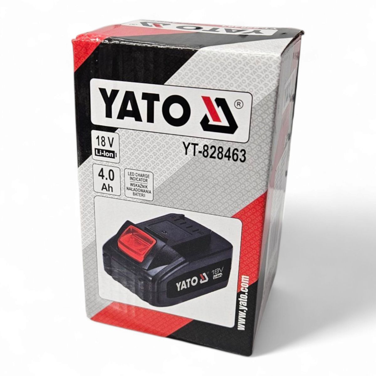 Акумулятор батарея YATO 4.0 Ач YT-828463 Польща