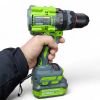 Шуруповерт аккумуляторный ударный бесщеточный 160Нм GROSSER GCD 161KBT Чехия