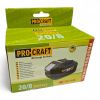 Акумулятор батарея Procraft Battery20/8 Professional 20В, 8.0 А/год Німеччина