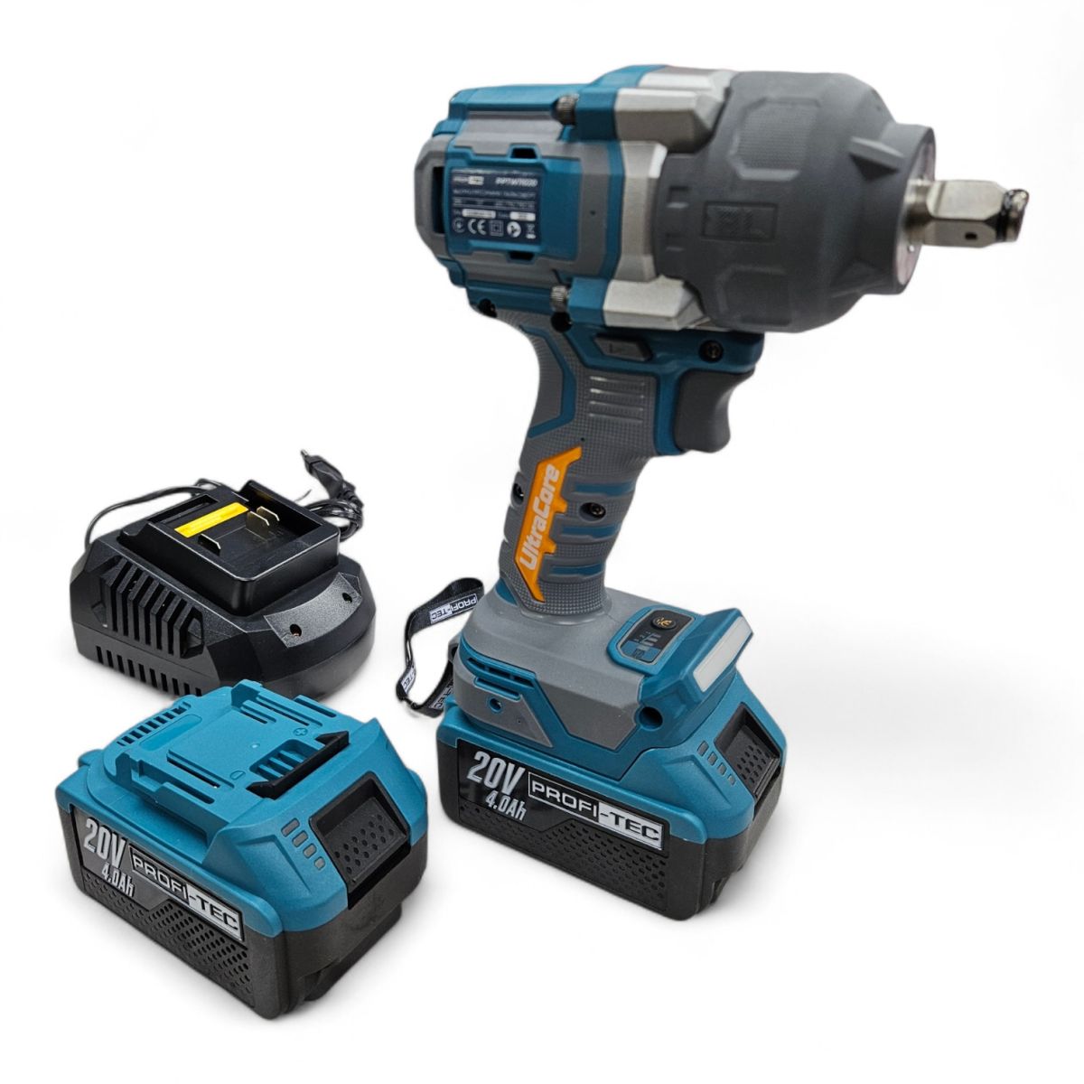 Гайковерт акумуляторний 1100 Nm PROFI-TEC PPTW11020 UltraCore