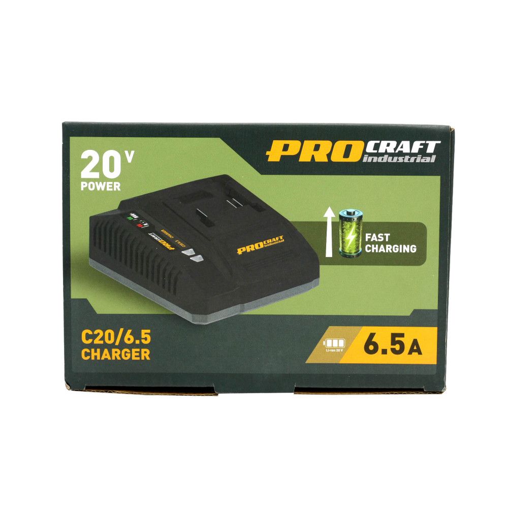 Зарядне для акумулятора Procraft industrial C20/6.5