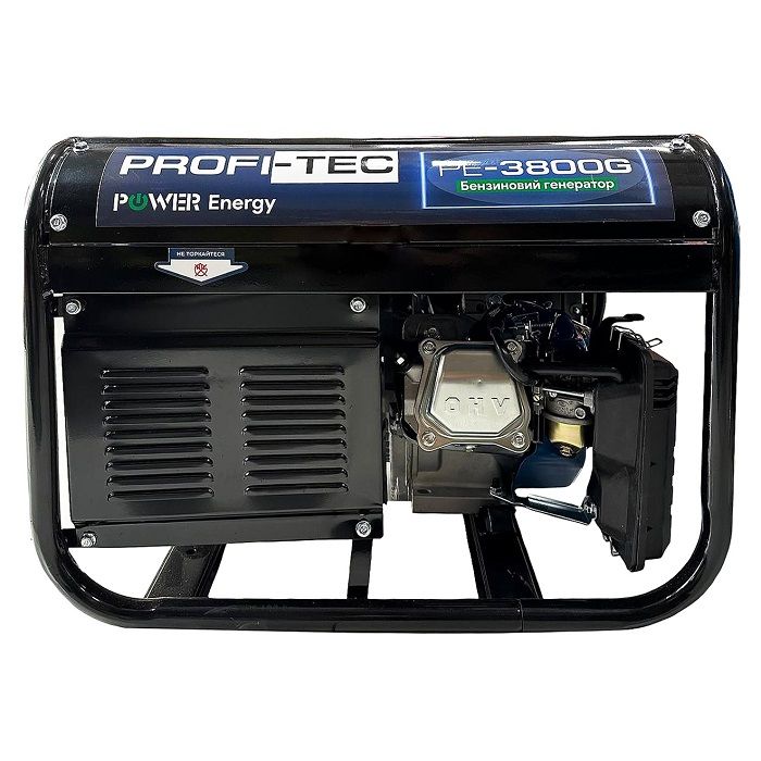 Генератор бензиновый 3.8 кВт PROFI-TEC PE-3800G Германия