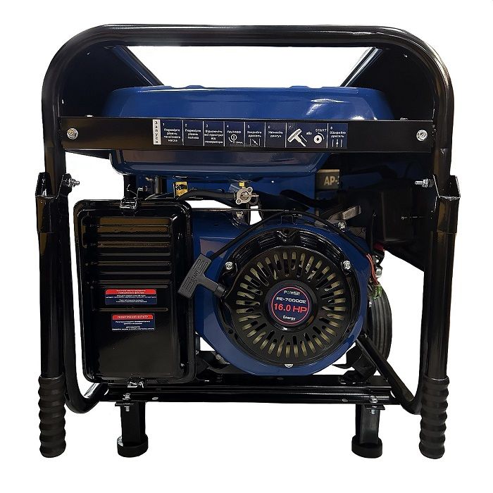 Генератор бензиновый PROFI-TEC PE-7000GE (7.0 кВт, электростартер)