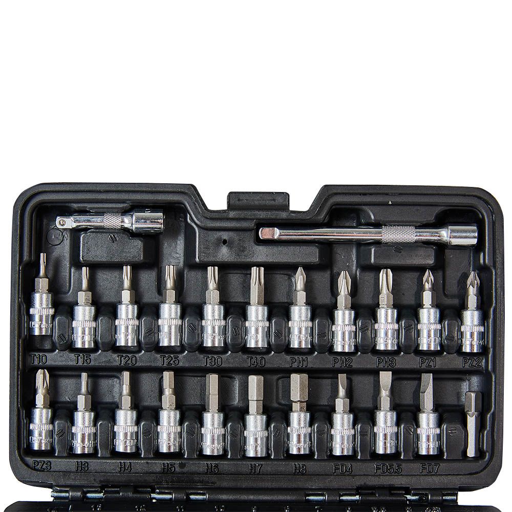 Набір головок торцевих із тріскачкою Vitals Master 186167