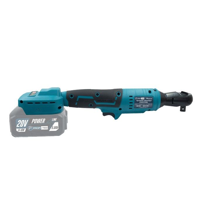 Гайковерт кутовий акумуляторний PROFI-TEC DWR1110BL POWERLine без акб