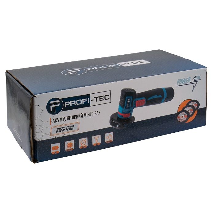 Міні різак акумуляторний PROFI-TEC GWS-12BC