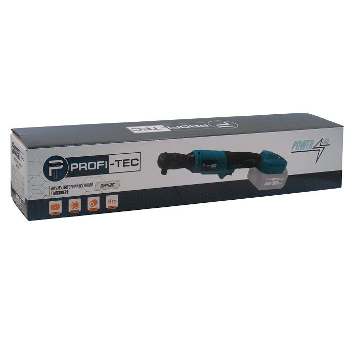 Гайковерт кутовий акумуляторний PROFI-TEC DWR1110BL POWERLine без акб