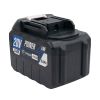 Акумулятор 20 В на 6.0 Аг PROFI-TEC PT2060MP POWERLine високострумовий з індикатором