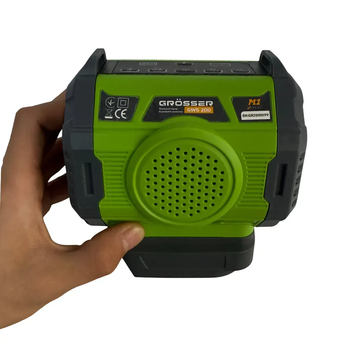 Колонка bluetooth акумуляторна Grosser GWS 200 без АКБ та ЗП
