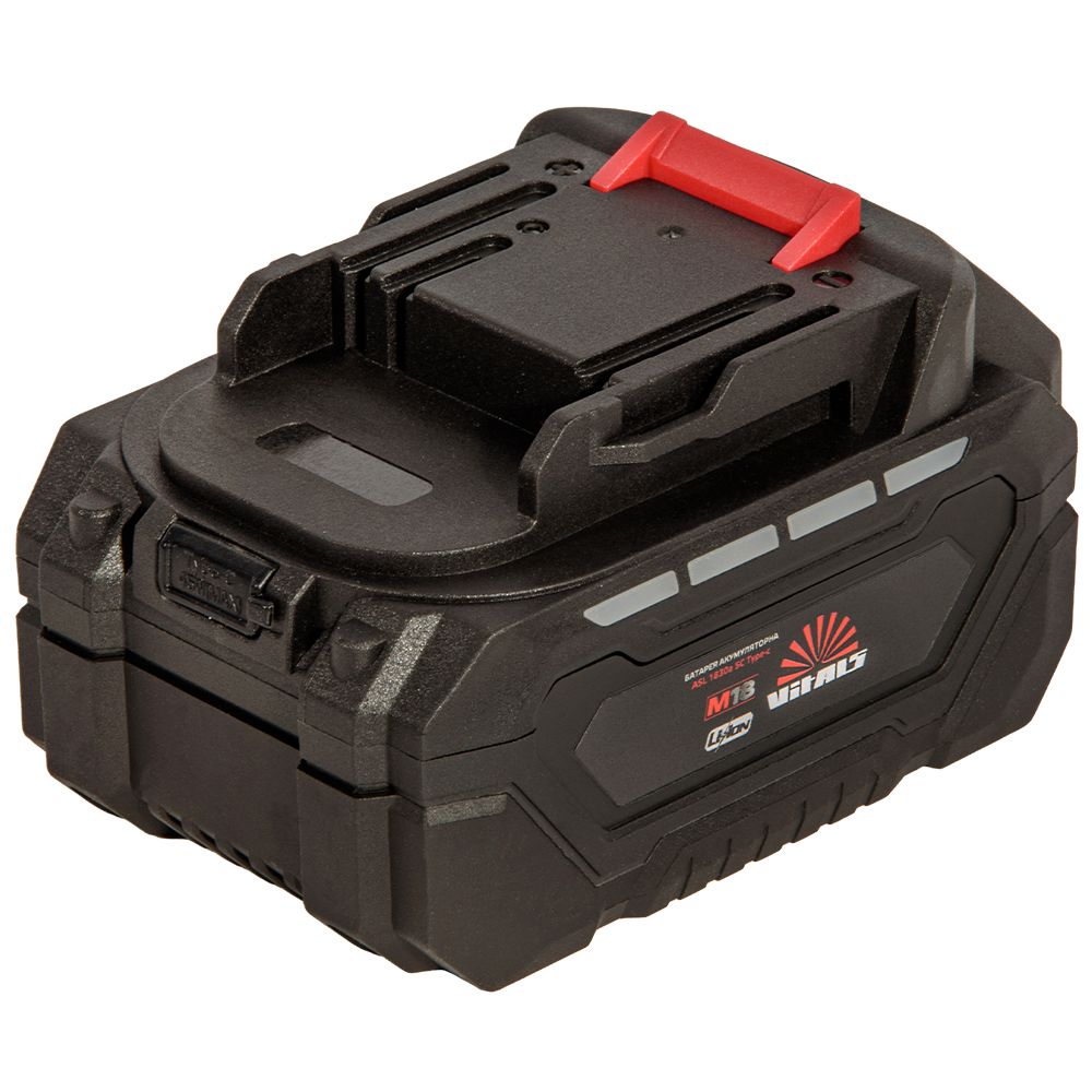 Батарея аккумулятор М18 Vitals ASL 1830a 5С Type-c 21700