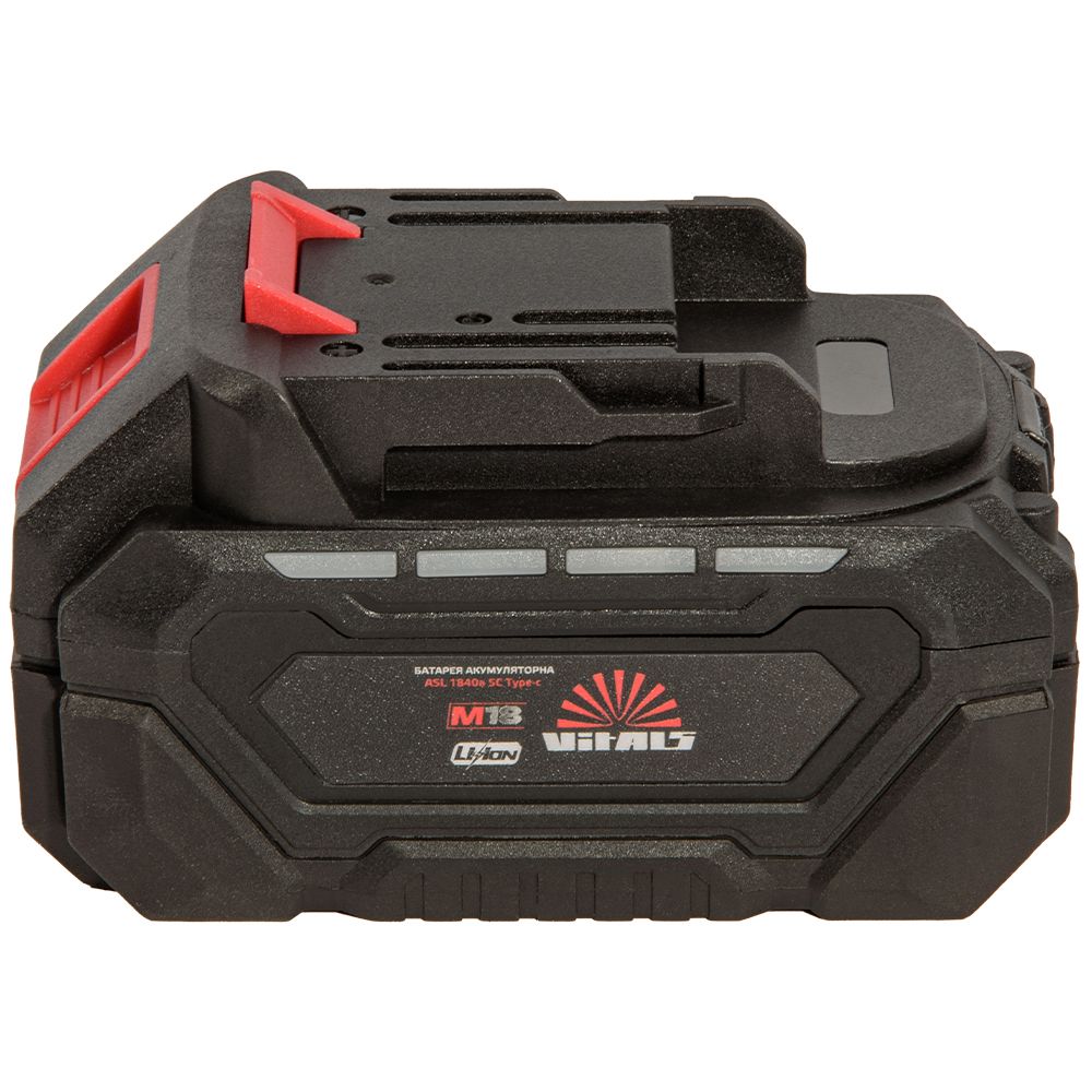 Аккумулятор батарея 4,0 Ач М18 Vitals ASL 1840a 5С Type-c