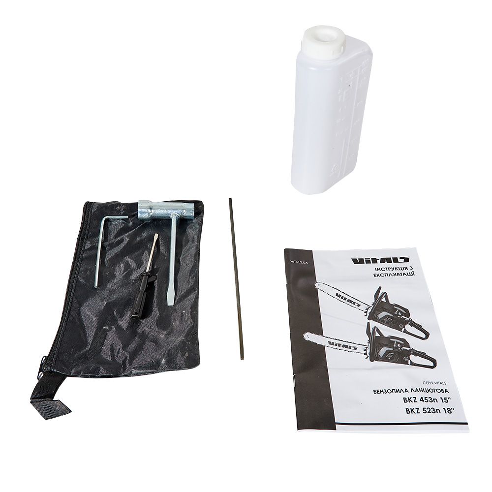 Бензопила Vitals BKZ 523n 18" 45см