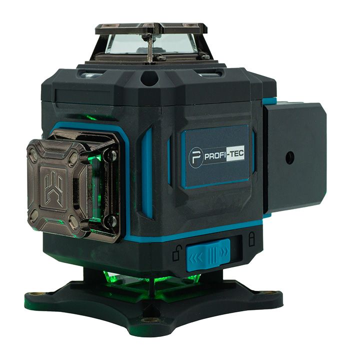 Лазерный уровень PROFI-TEC PGL 4D 1640 (40 м, 16 линий, зеленый луч)