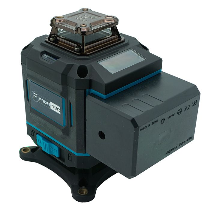 Лазерный уровень PROFI-TEC PGL 4D 1640 (40 м, 16 линий, зеленый луч)