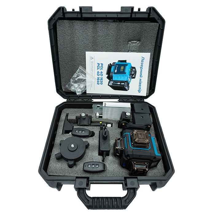 Лазерный уровень PROFI-TEC PGL 4D 1640 (40 м, 16 линий, зеленый луч)