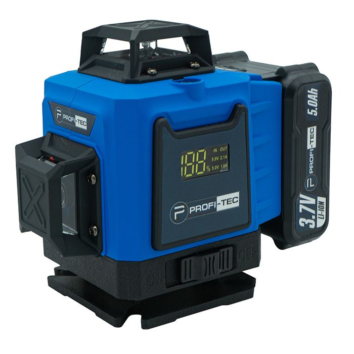 Лазерный уровень PROFI-TEC PGL 4D 1630 (30 м, 16 линий, зеленый луч)