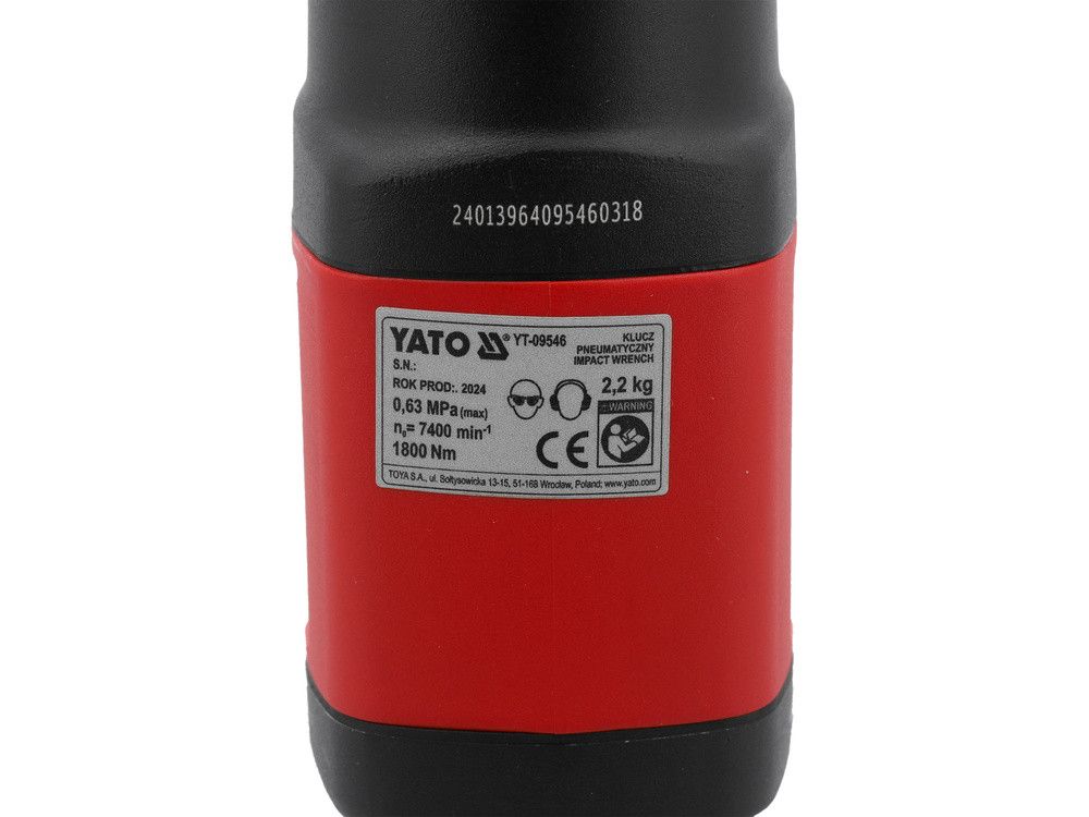 Гайковерт пневматичний ударний YATO YT-09546
