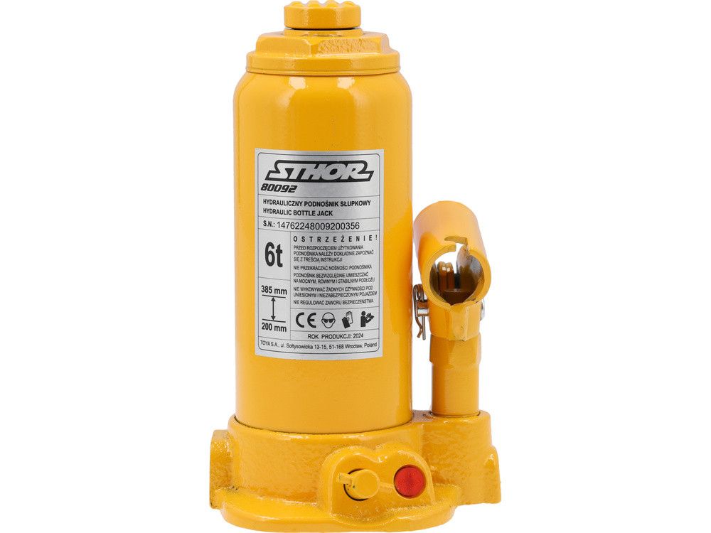 Домкрат гідравлічний стовпцевий 6 т STHOR 80092