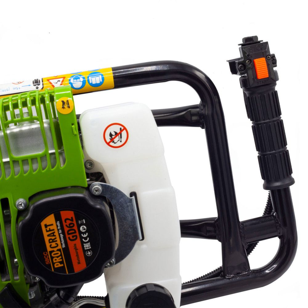 Мотобур бензобур Procraft PROFESSIONAL GD62
