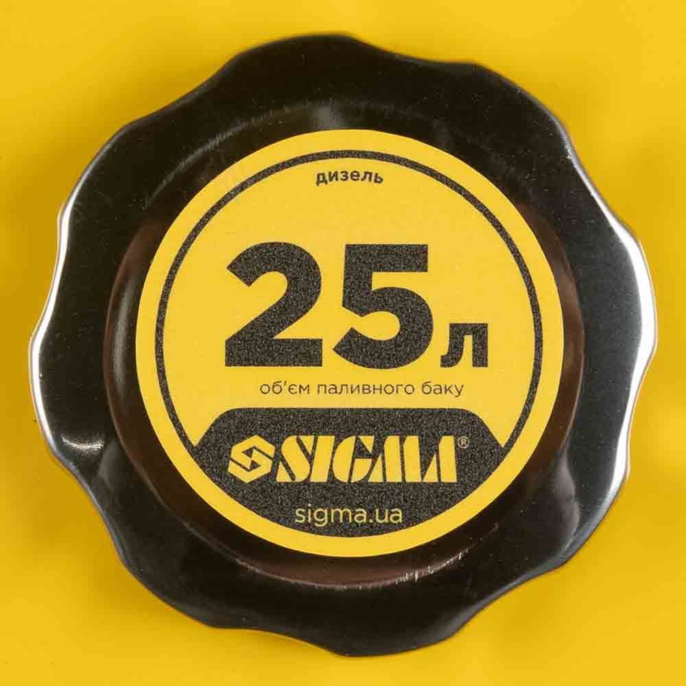 Генератор інверторний дизельний 230-400В 6.5-7.0кВт SIGMA 5713461