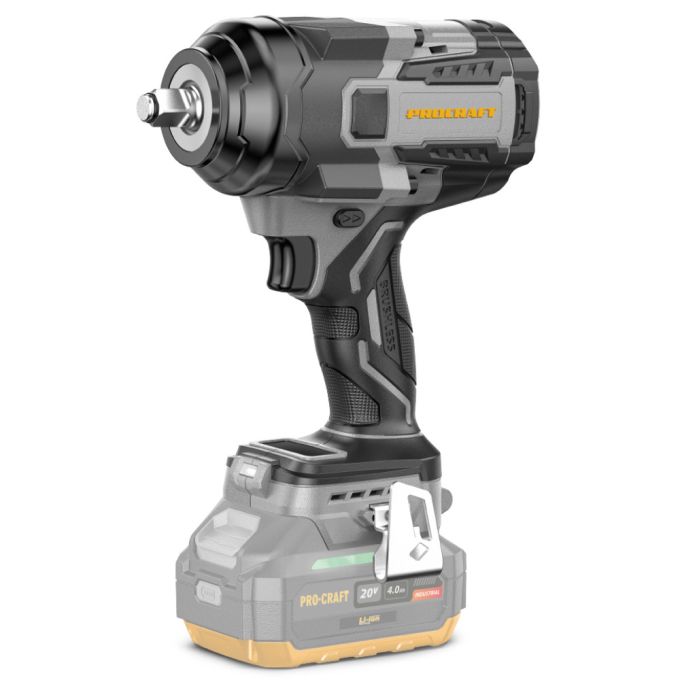 Гайковерт акумуляторний Procraft industrial IW1200A без АКБ и ЗП