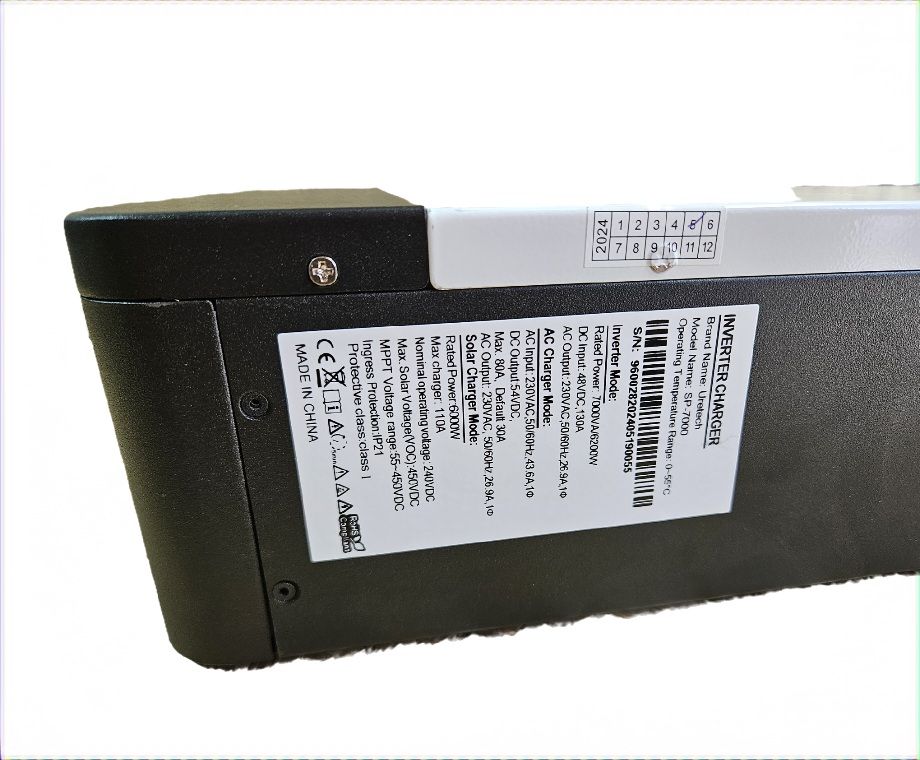 Инвертор гибридный 6.2-7.0кВт на 48в 220в, 7000 Вт UreTECH Турция