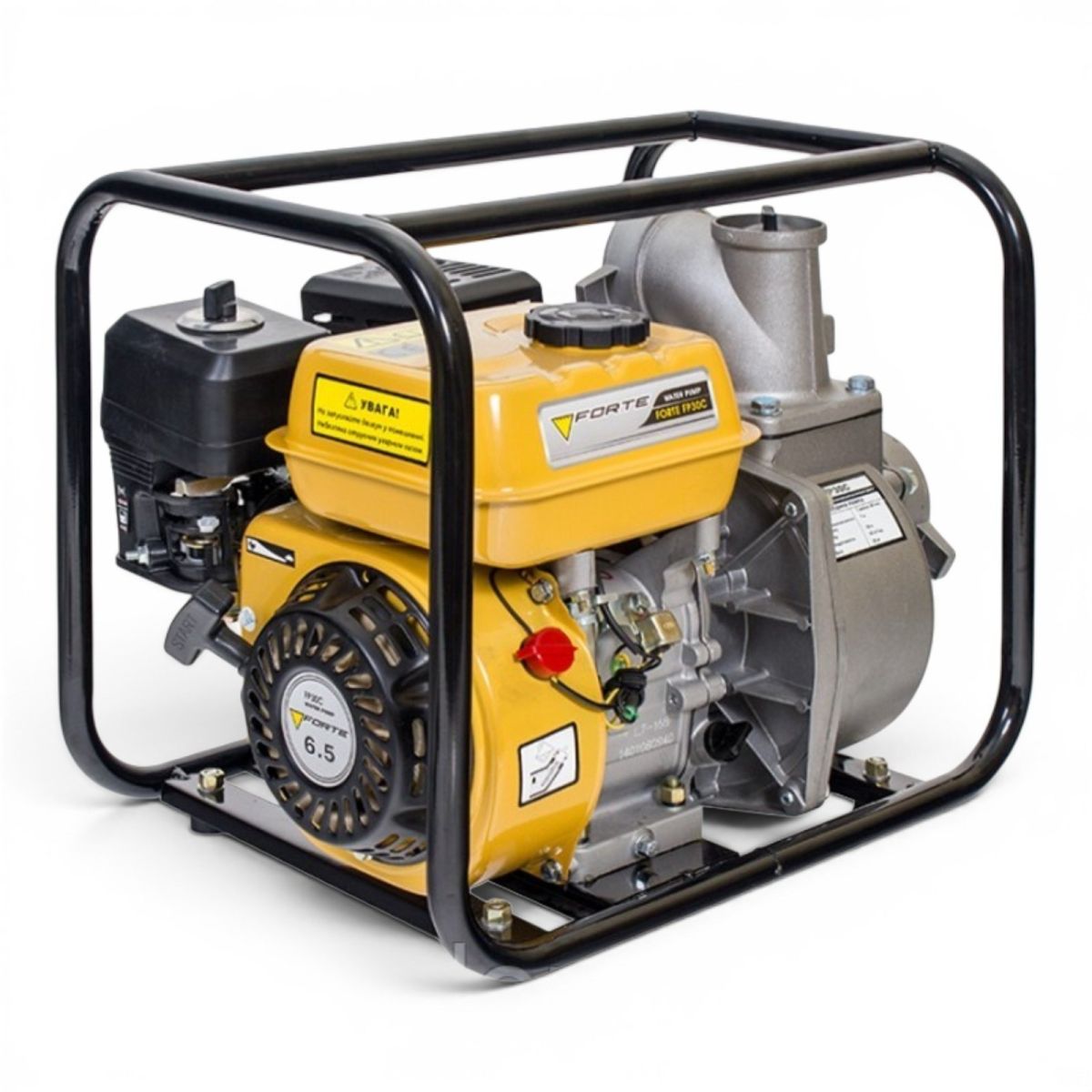 Мотопомпа бензинова FORTE FP30C 80мм