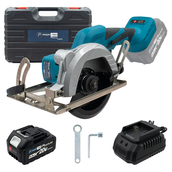 Циркулярна пила акумуляторна PROFI-TEC PCA1220BL POWERLine