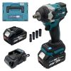 Гайковерт аккумуляторный PROFI-TEC DTW500BL POWERLine 4.0 Аг 2шт