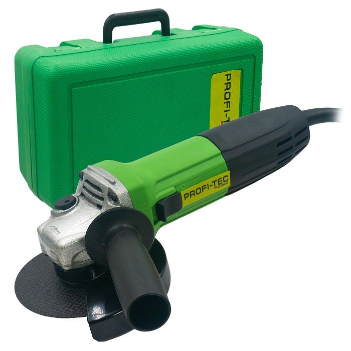 Болгарка 125мм PROFI-TEC PAG10125PC (пластиковий кейс)