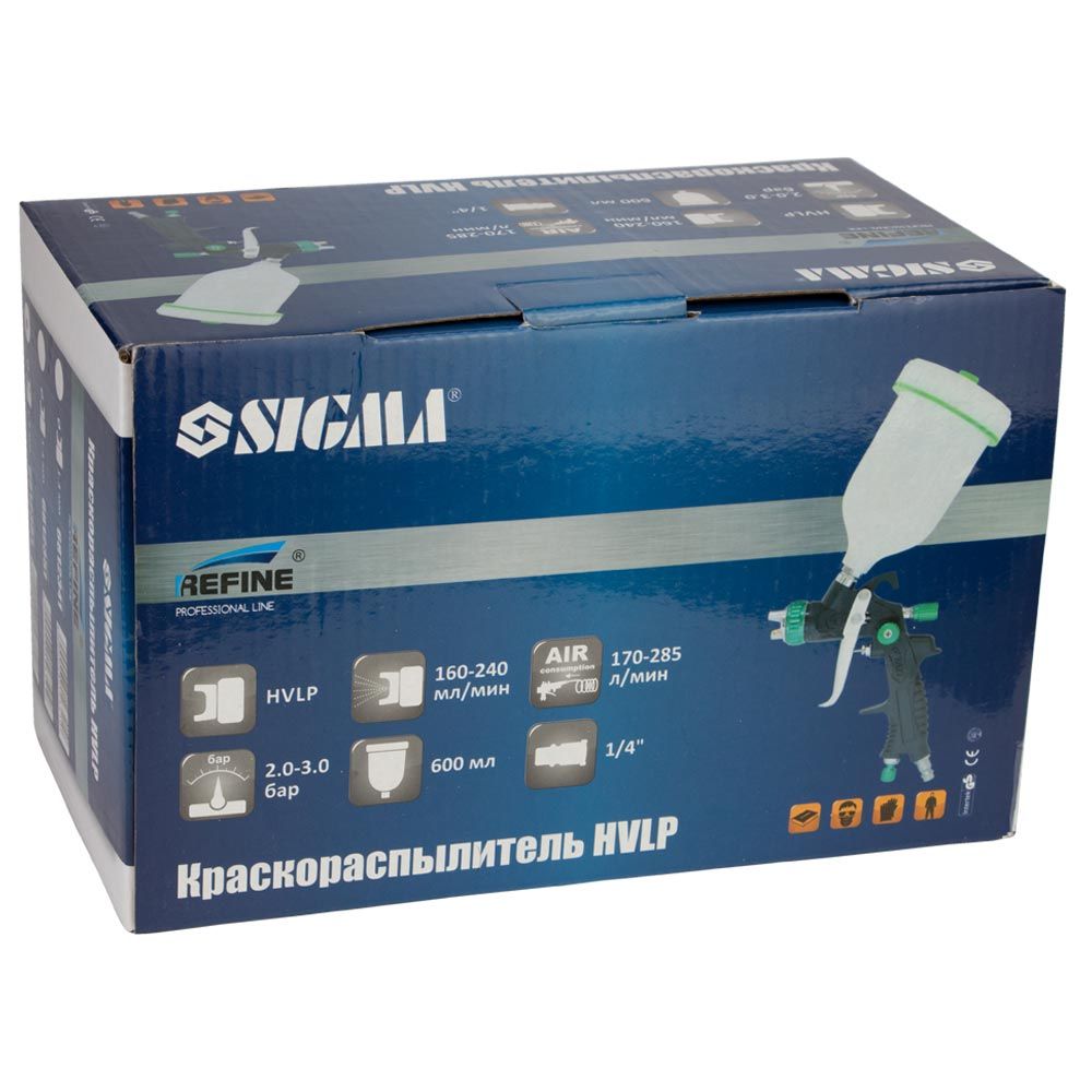 Фарбопульт HVLP Ø1.3мм REFINE 6812341