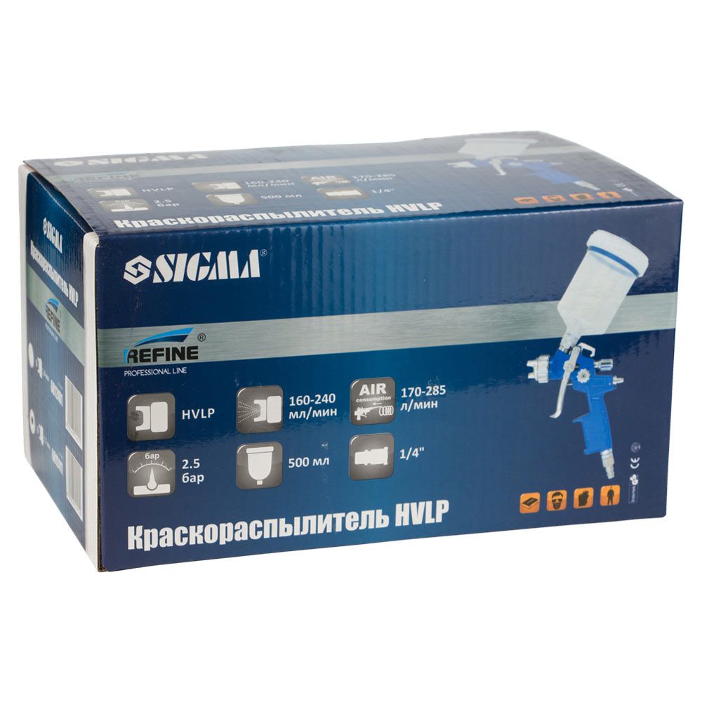 Фарбопульт HVLP Ø1.7мм REFINE 6812411