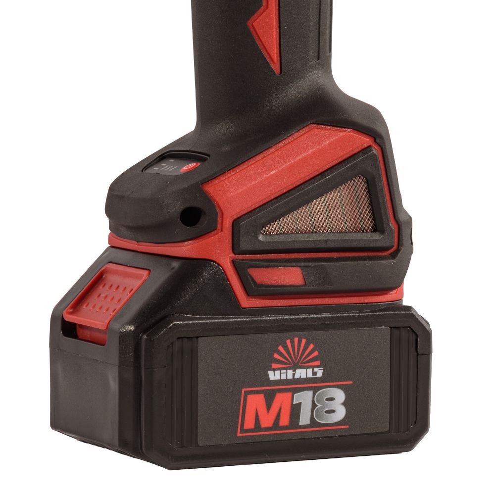 Болгарка акумуляторна Vitals Master ALs 18125c BL Kit