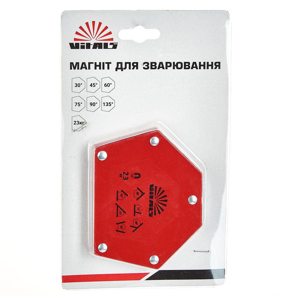 Магніт для зварювання трапеція 23кг Vitals AMW 155087