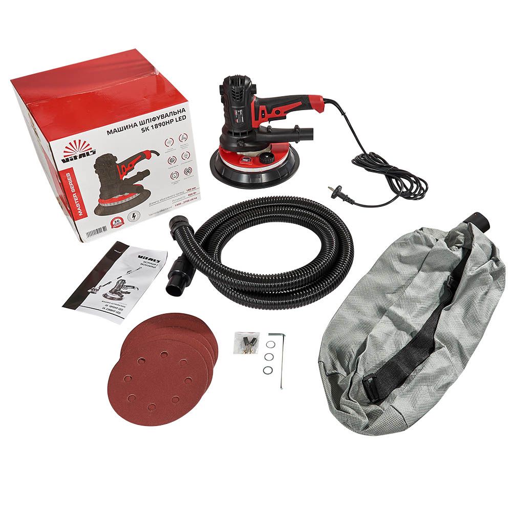 Шліфувальна машина Vitals Master SK 1890HP led