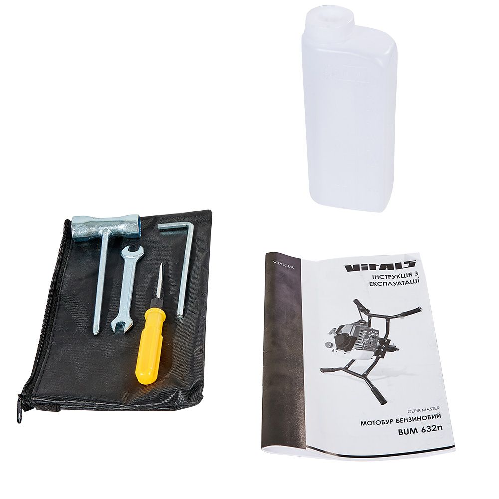 Мотобур бензобур Vitals Master BUM 632n