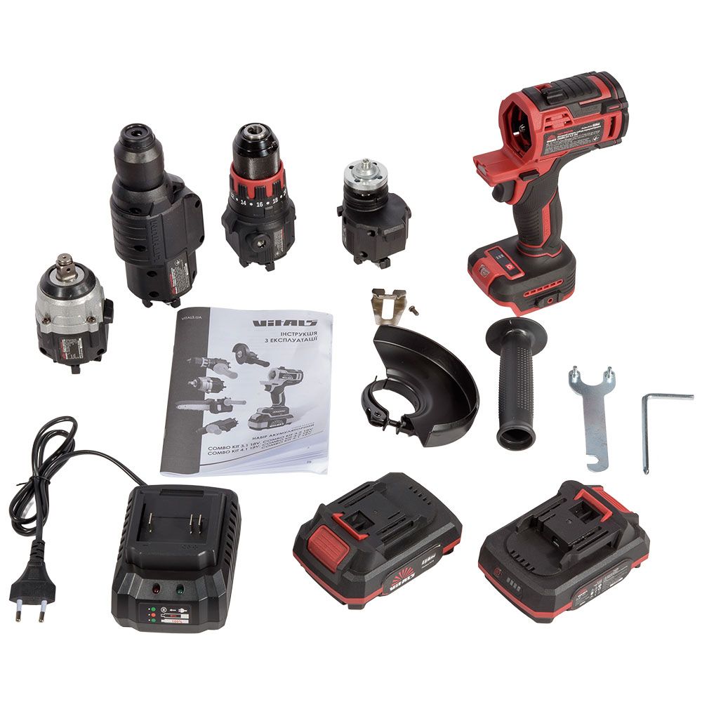 Набір інструментів акумуляторних Vitals Master COMBO KIT 4.2 18V