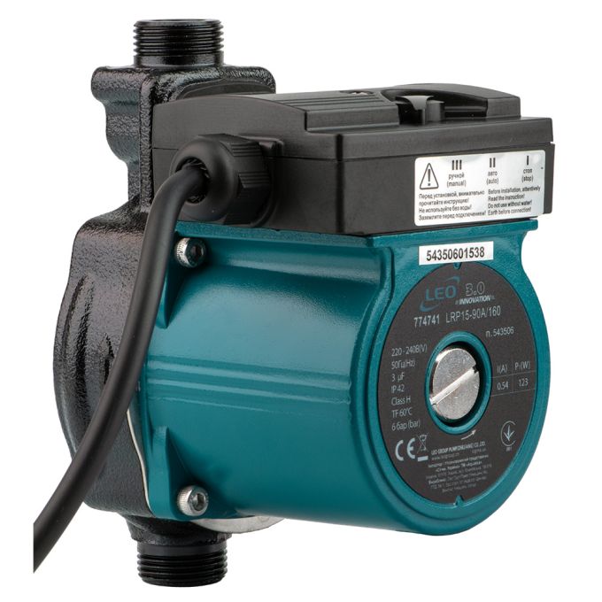Циркуляційний насос 123 Вт LEO 3.0 LRP15-90A/160