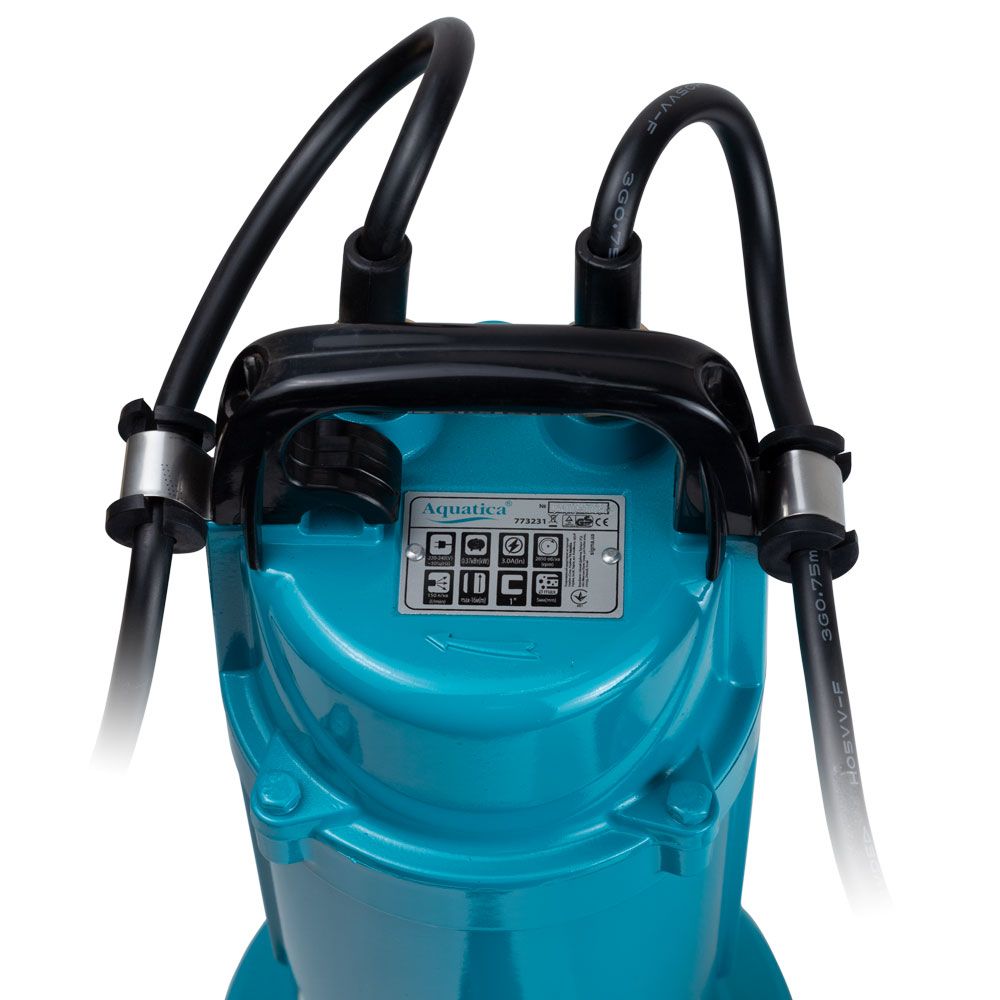 Дренажний насос 0.37 кВт AQUATICA QDX1.5-16-0.37A