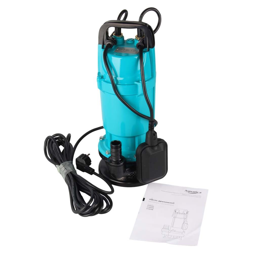 Дренажний насос 0.55 кВт AQUATICA QDX3-20-0.55A