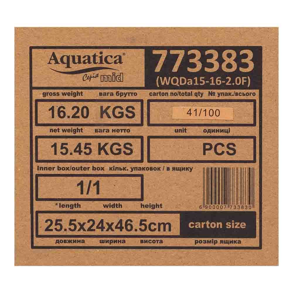 Фекальний насос 2 кВт AQUATICA mid 773383