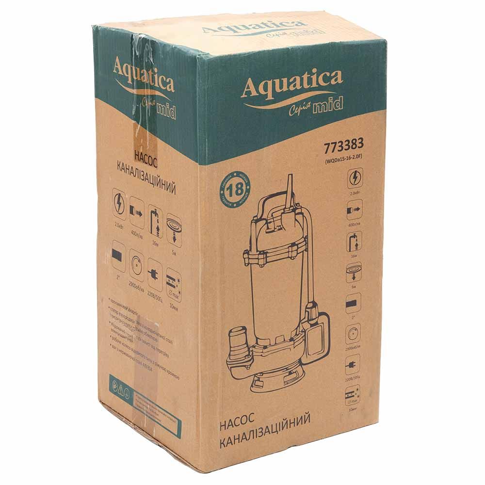 Фекальний насос 2 кВт AQUATICA mid 773383
