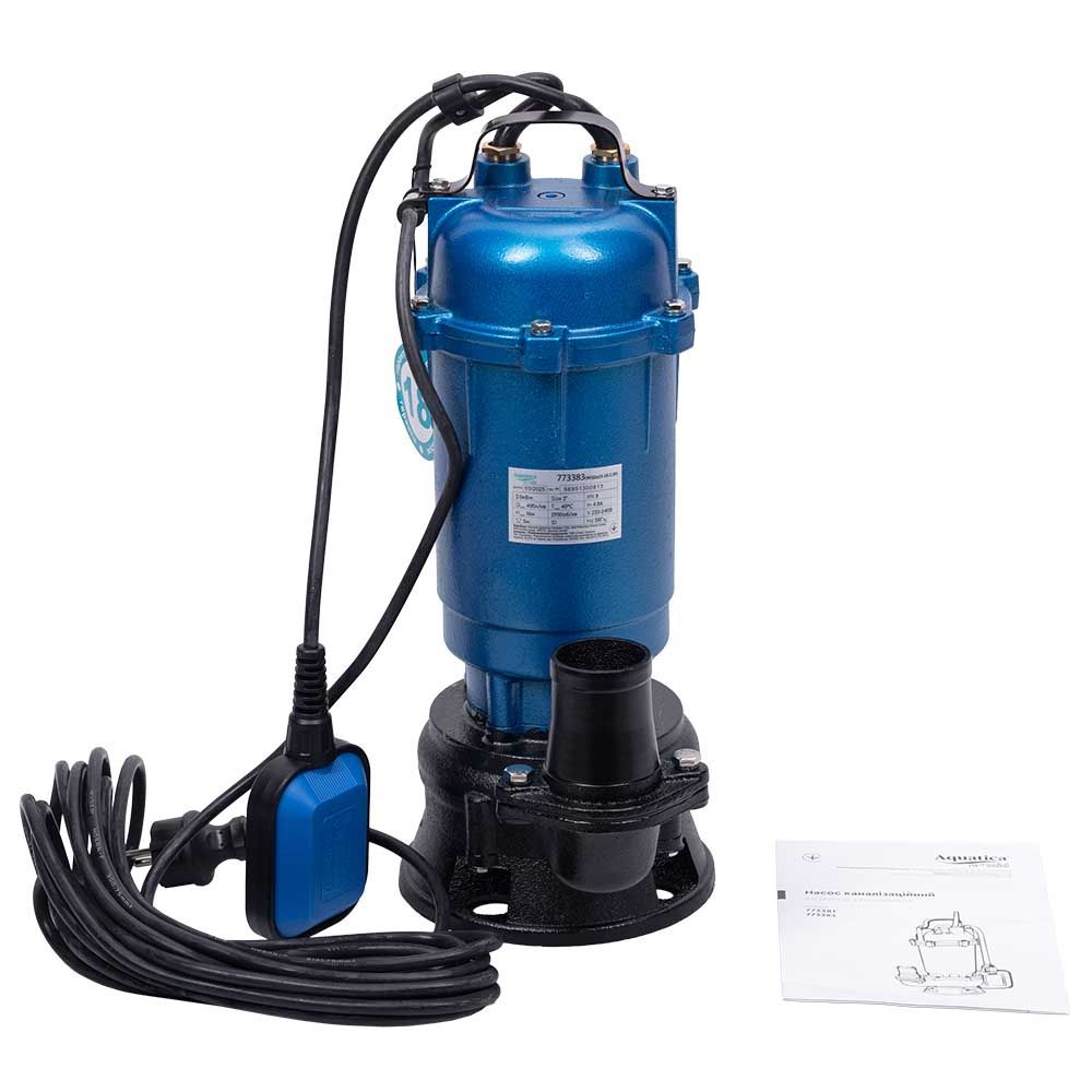 Фекальний насос 2 кВт AQUATICA mid 773383