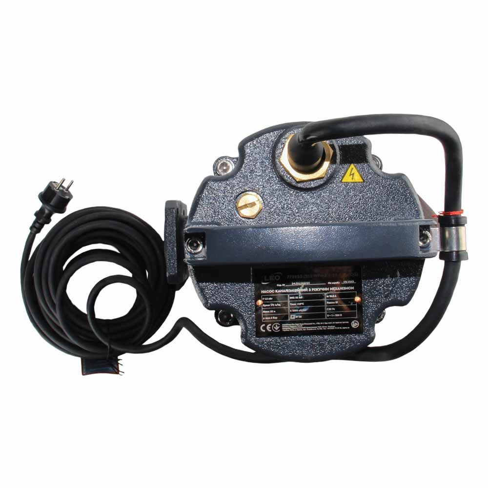 Фекальний насос 1.5кВт LEO 3.0 32SWPm3.6-23-1.5L/QG