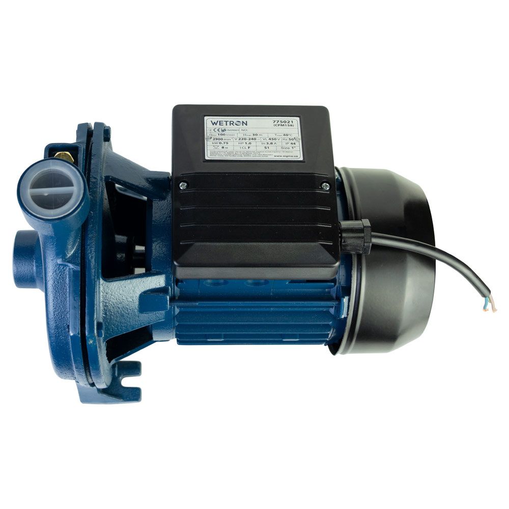 Насос відцентровий 0.75 кВт WETRON CPM158