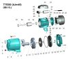 Насос відцентровий самовсмоктуючий 0.45 кВт LEO 3.0 AJm45