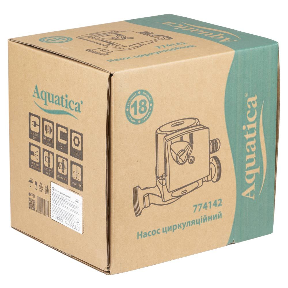 Циркуляційний насос 245 Вт AQUATICA 774142