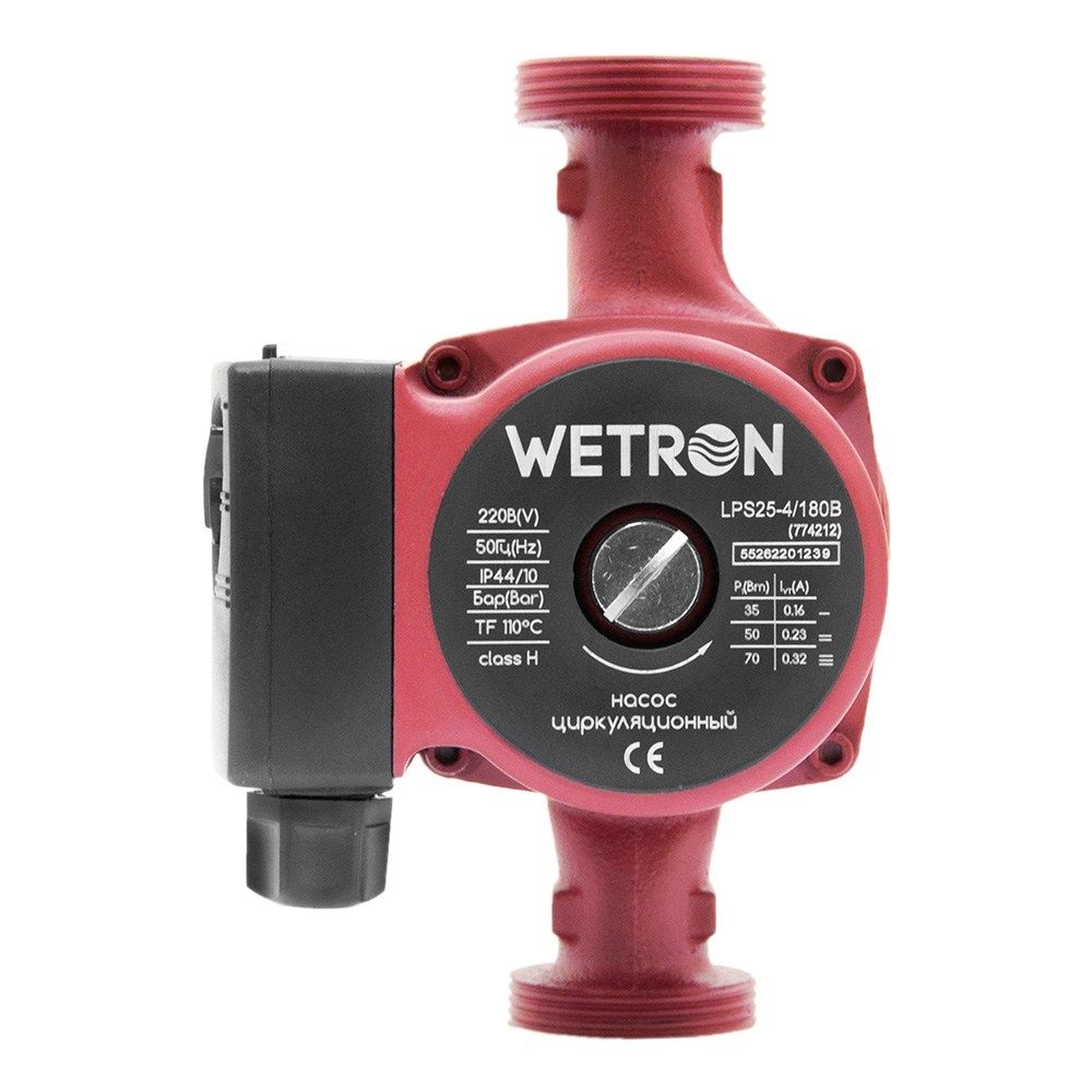 Циркуляційний насос 75 Вт WETRON LР525-4/180В